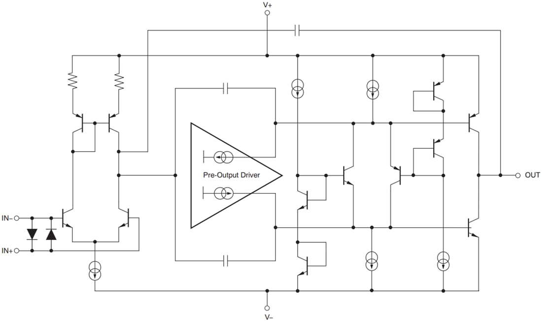 Schematic - Texas Instruments OPA1602/OPA1604 Soundplus™ Operational Amplifiers