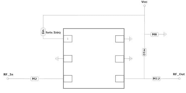 Schematic - Guerrilla RF GRF2013 RF Broadband Linear Gain Amplifiers