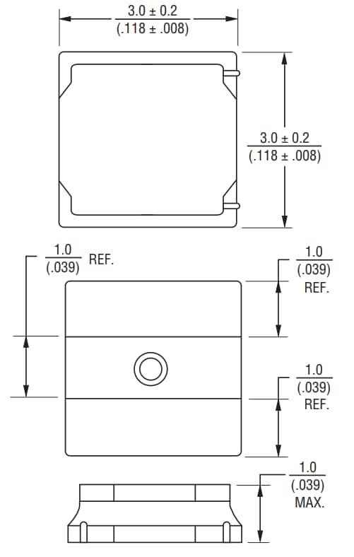 Chart - Bourns SRN3010TA Semi-Shielded Automotive Power Inductors