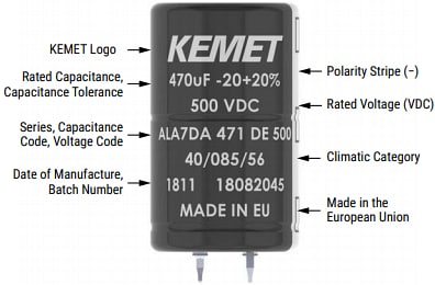 Infographic - KEMET ALA7A/D, ALA8A/D & ALO8A Snap-In Capacitors