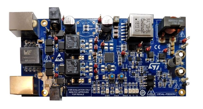 Chart - STMicroelectronics STEVAL-POE003V1 Evaluation Board
