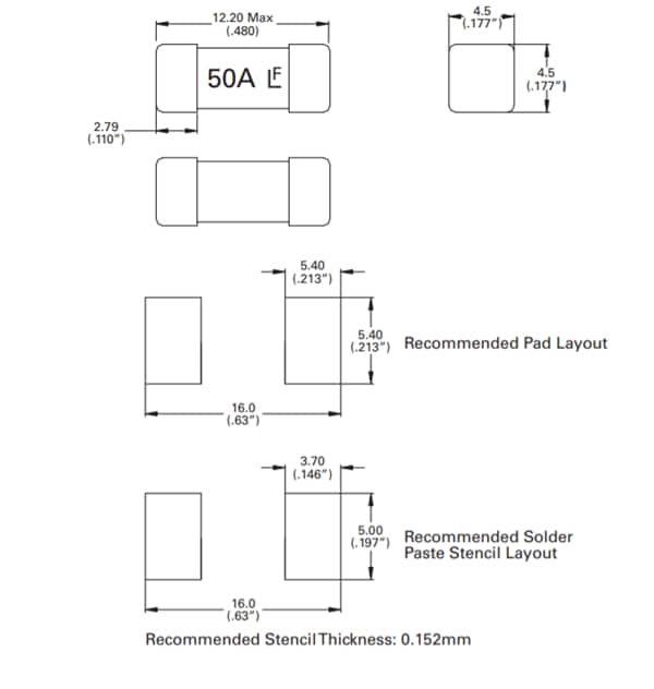 Chart - Littelfuse 456SD Fuses