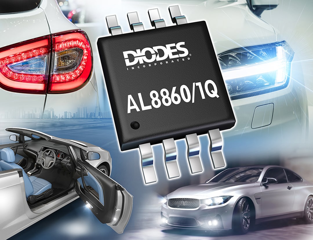 Diodes Incorporated AL8860Q & AL8861Q Automotive Grade LED Drivers