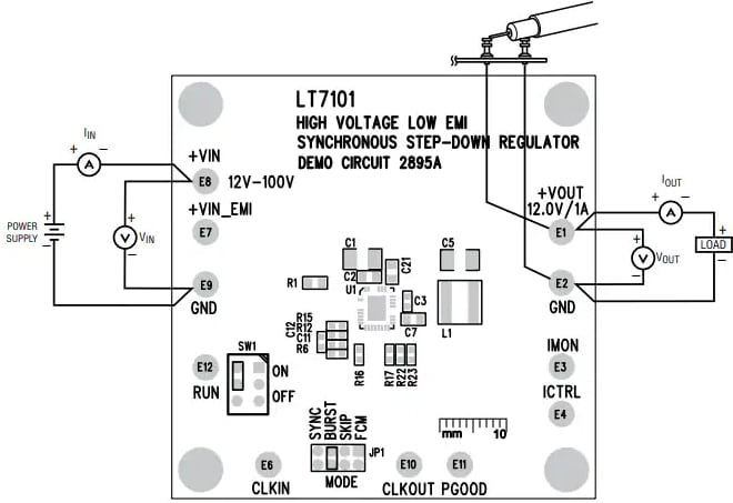 Application Circuit Diagram - Analog Devices Inc. DC2551A Demo Boards for LT1997
