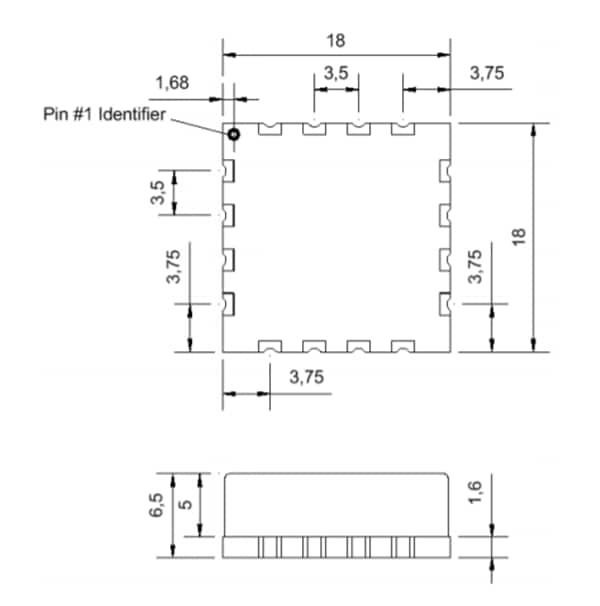 MACOM MAFL-011082 Reflection-Less Low Pass Filter