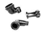 Amphenol PCD Black-Zinc Nickel-Finish Backshell Clamps