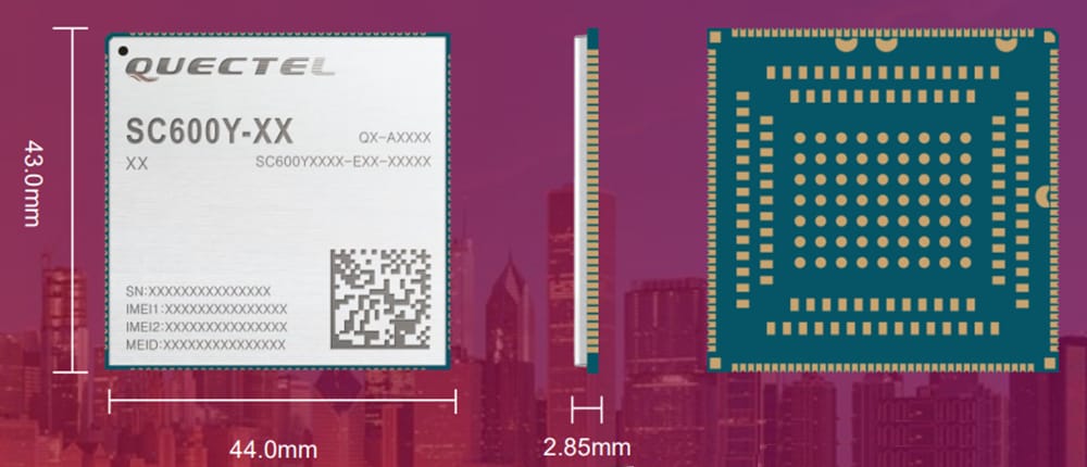 Chart - Quectel Smart IoT Modules