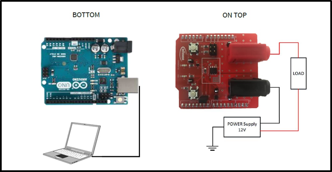 Infineon Technologies BTF3080EJ Demonstration Board