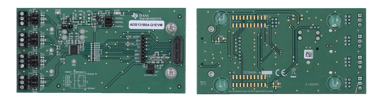 Texas Instruments ADS131B04-Q1EVM Evaluation Module Kit