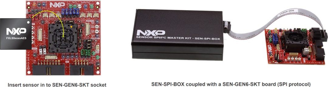NXP Semiconductors SEN-GEN6-SKT Socket Evaluation Board