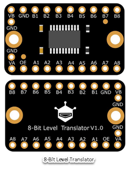 Schematic - DFRobot Fermion: 4-Bit & 8-Bit Level Translators