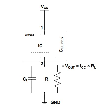 Application Circuit Diagram - Allegro MicroSystems A19302 Hall-Effect Sensor ICs