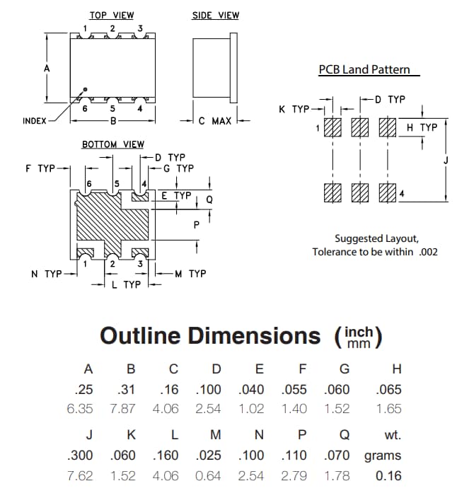 Mini-Circuits RBDC-20-63+ Power Signal Tap