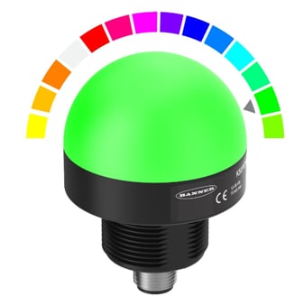 Chart - Banner Engineering K50 Pro 50mm Programmable Multicolor Indicators