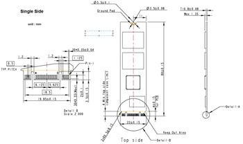 Mechanical Drawing - Apacer Technology Inc. SS210-M280 Serial ATA Flash Drives