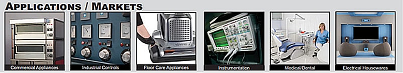 Chart - E-Switch RB3 Rocker Switches