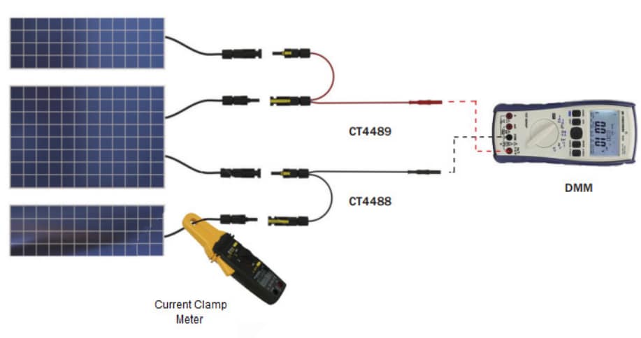 Cal Test Electronics CT4504 Photovoltaic Breakout Test Lead Set