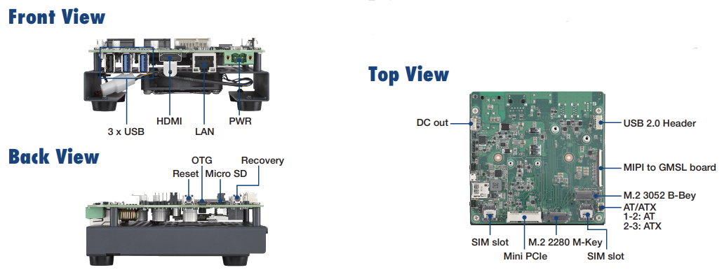 Advantech MIC-711D AI Developer Kits