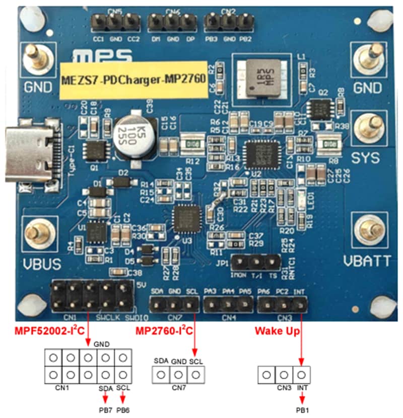 Monolithic Power Systems (MPS) MEZS7-PDCharger-MP2760 Solution Module