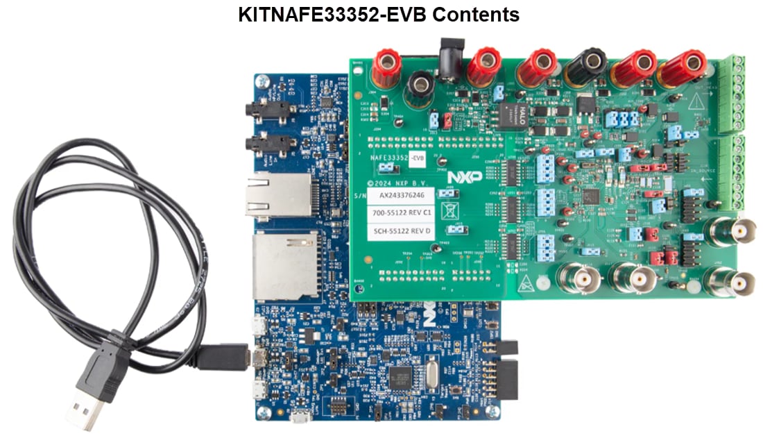 Mechanical Drawing - NXP Semiconductors NAFE33352 Evaluation Boards