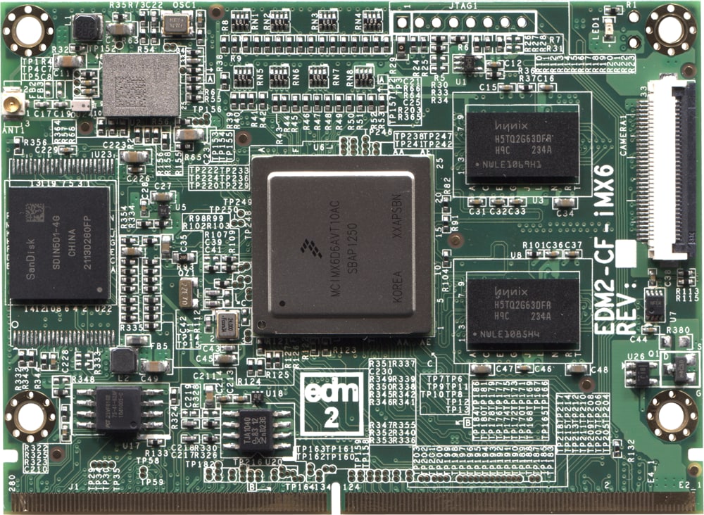 TechNexion EDM2-CF-iMX6 EDM Compact Modules with Freescale i.MX6 Cortex-A9 TechNexion EDM2-CF-iMX6 EDM Compact Modules with Freescale i.MX6 Cortex-A9