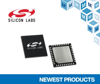 Silicon Labs' EFM32PG22 MCUs, Now at Mouser, Deliver Optimized Energy Efficiency for IoT Edge Applications